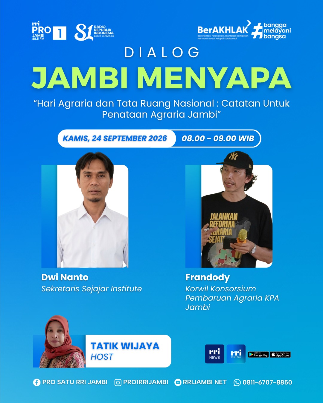 Dialog Jambi Menyapa